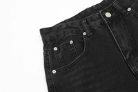 Hip Hop Denim Salopette Hommes Denim Jeans Tapered Denim Cargo Pantalon Hommes Pantalons Jeans