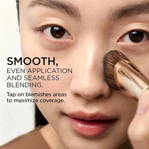 แปรงรองพื้น Gua Sha Arc Liquid Foundation Brush ขนแปรงแน่น ใช้งานง่าย ปัดเนียนไร้รอยต่อ สำหรับทาเครื่องสำอางบนใบหน้า - Product Image 4
