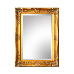 Oro antico Foglia di Attaccatura di Parete di Legno D'epoca Scultura in resina <span class=keywords><strong>Cornice</strong></span> Dello <span class=keywords><strong>Specchio</strong></span> - Product Image 1