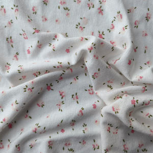 Nouveau Design Softy 185GSM 96% rayonne 4% spandex Fleur <span class=keywords><strong>Imprimé</strong></span> <span class=keywords><strong>Viscose</strong></span> Stretch Unique <span class=keywords><strong>Jersey</strong></span> <span class=keywords><strong>Tissu</strong></span> pour Vêtement, T-shirt, Robe - Product Image 6