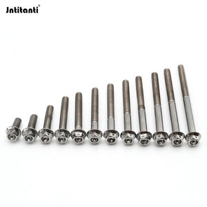 Vis en titane à tête fraisée Jntitanti, nouvelle génération, alliage de titane de qualité 10.9, Gr.5, Ti-6Al-4V, M6, pour roue de <span class=keywords><strong>moto</strong></span> - Product Image 6
