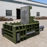 Presse à balles hydraulique horizontale de 160 tonnes pour le recyclage des métaux