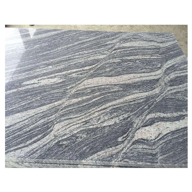 Natürliche Adern Schwarze Farbe China Jup arana Granit für Boden