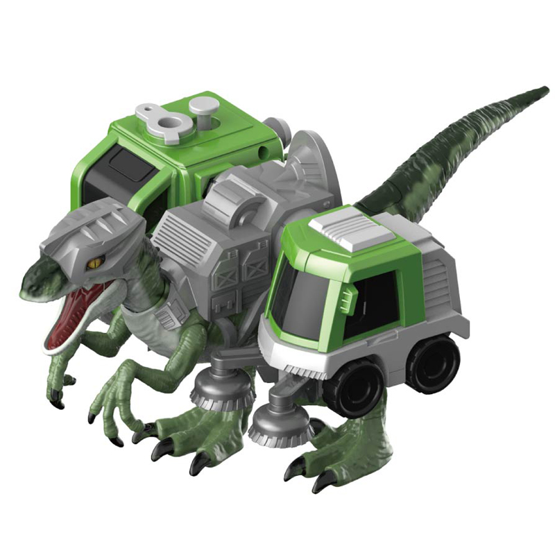 Динозавр пластиковые игрушки для детей для продажи с санитарным грузовиком грузовик уборочная машина