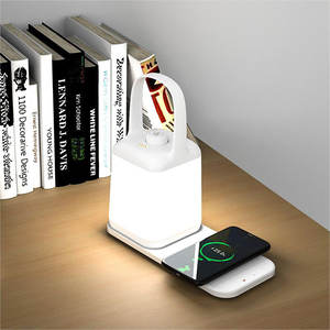 LED Color Changing USB Creative Environment Bedroom Bedside Lamp Outdoor Tent With Wireless Rechargeable Dimmable Portable Nigh - Product Image 2