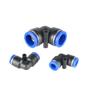 RUILQD PV Elbow <b>Quick</b> <b>Connector</b> 4 6 8 10 12 14 16mm Plastic Air Hose Fitting For Pneumatic System - Product Image 3