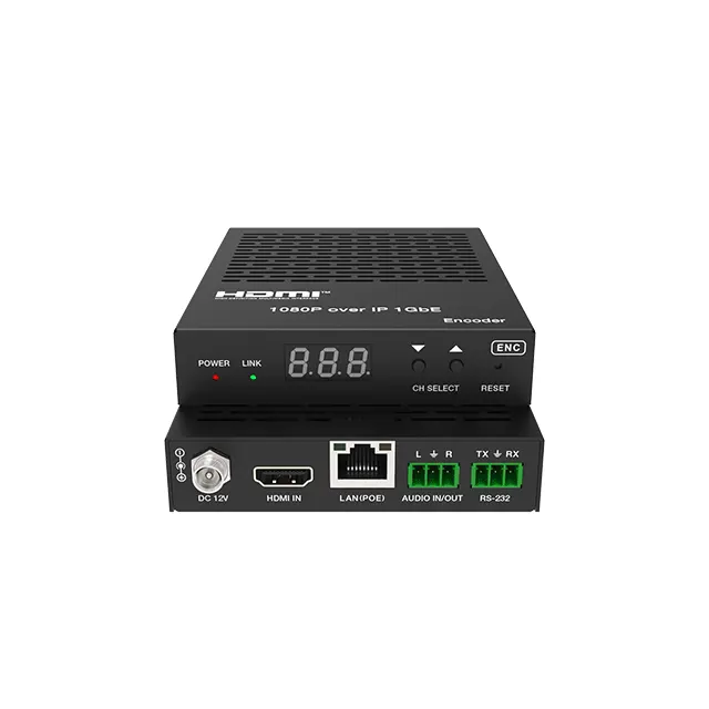 H.265 100m HDMI 1.4b Over IP With Video-Wall Processing 1080P@60Hz HDCP 1.4