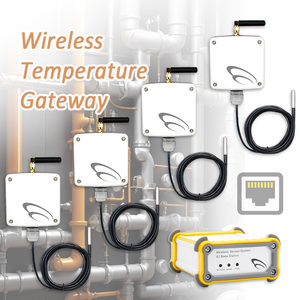 Remote Industrial Equipment Monitoring 4 Channels <b>Wireless</b> <b>Temperature</b> <b>Sensor</b> - Product Image 1