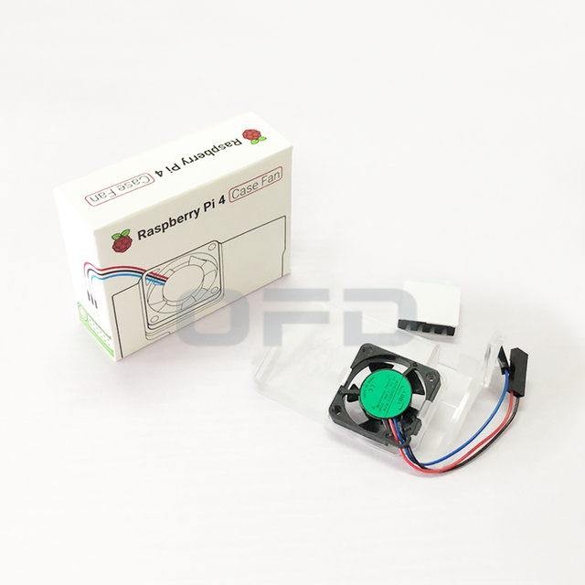 Raspberry Pi 4 Official Fan with Heatsink Raspberry Pi 4 Case Fan Official RPi4 Case Cooling Fan & Heatsink