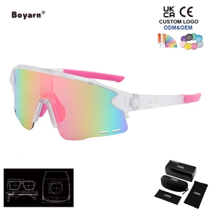 <span class=keywords><strong>Gafas</strong></span> de Sol Boyarn para Hombre y <span class=keywords><strong>Mujer</strong></span> con Protección UV400, <span class=keywords><strong>Gafas</strong></span> de Sol Deportivas para <span class=keywords><strong>Ciclismo</strong></span> al Aire Libre, Resistentes al Viento, para <span class=keywords><strong>Ciclismo</strong></span>, Senderismo y Conducción - Product Image 4