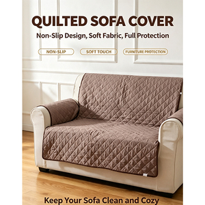 Vente en gros directe d'usine, housse de canapé imperméable antidérapante 100% coton pour 2 à 4 <span class=keywords><strong>places</strong></span>, ensemble de housses de <span class=keywords><strong>fauteuil</strong></span> - Product Image 5