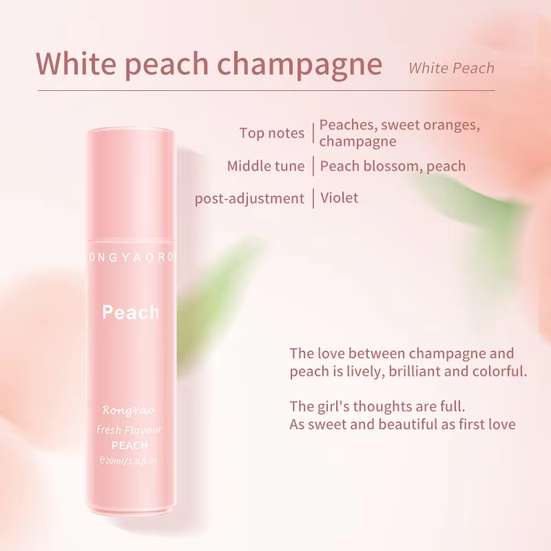 Déodorant anti-transpirant pour les aisselles, parfum pêche blanche