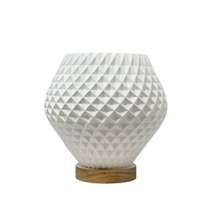 Lámpara de Mesa LED USB 3D Plegable Estilo Art Deco, Color Marfil, de ANTINSKY, Regulable, para Decoración del Hogar y Dormitorio - Product Image 5