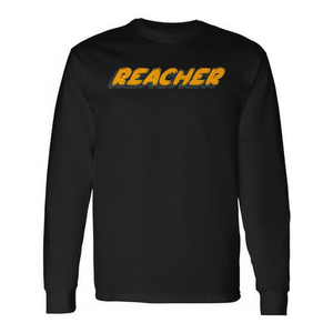 T-shirt à manches longues Reacher, col rond, unisexe, vêtements promotionnels pour adultes - Product Image 3