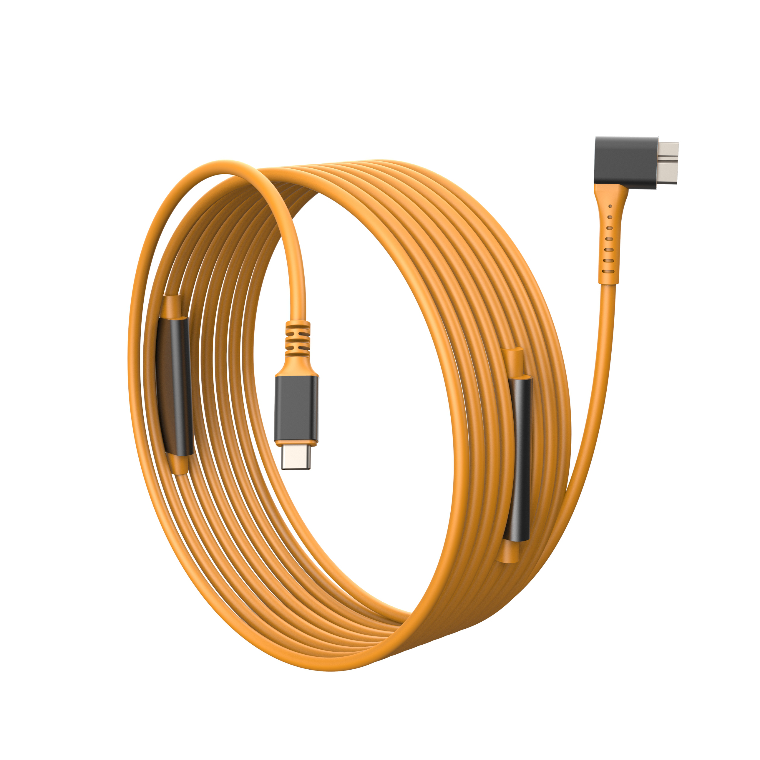 Cable de extensión de 5M con 1 repetidor naranja