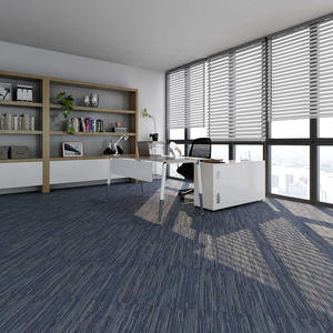 Losetas de Alfombra de Polipropileno Removibles de Fácil Instalación para Oficina, 50x50cm, Antideslizantes, Ecológicas, con Patrón Decorativo Tipo Rompecabezas, para Uso Comercial - Product Image 2