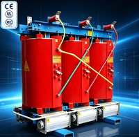 Transformateur de puissance à isolation sèche en résine époxy MingZheng SCB14 200 kVA 10 kV/400 V pour extérieur, dissipation thermique supérieure