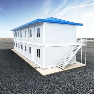 Casa Container Facile da Montare 10ft 20ft 40ft in Acciaio Zincato con Pannello Isolante EPS per Casa Prefabbricata Portatile - Product Image 3