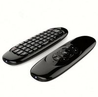 Miniteclado air C120 Original para android tv box, 2,4g, mando a distancia universal, ratón aéreo vs i8, Teclado Remoto MX3
