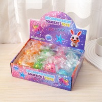 Jouet lapin aux grandes oreilles en maltose, jouet à presser réaliste, anti-stress, animal mochi pour enfants et adultes