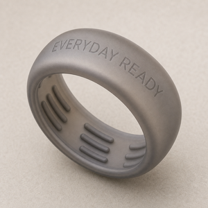 เคสซิลิโคน Oura Ring 5/4 Galaxy Ring RingConn Ultrahuman แบบนูนลายควันสีใส ป้องกันสมาร์ทริง พร้อมสลักข้อความตามสั่ง ใช้ได้ทุกวัน - Product Image 2