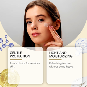 OEM Una crema protectora suave para uso en exteriores en verano nutre y suaviza la piel, con una sensación fresca y no grasosa. - Product Image 3