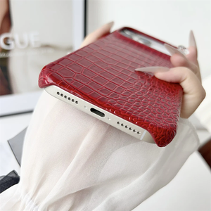 Funda de cuero con relieve de cocodrilo para iPhone 17 Pro, funda de cuero de cocodrilo para iPhone 17 Pro - Product Image 6