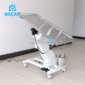 Equipo <span class=keywords><strong>Veterinario</strong></span> OSCAT ET-4E, Mesa de Operaciones Rotatoria Electrohidráulica para Veterinarios, Inclinación de 360 Grados, Mesa de Cirugía Animal - Product Image 1