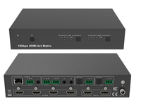 18 Gbps 1080p 60 Hz 8x8 pour matrice avec barre de son ARC et contrôle RS232 pour système home cinéma