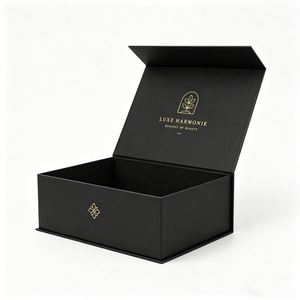 Caja Magnética Plegable Personalizada Reciclada CRD para Envío, Caja de Regalo de Papel Rígido Plegable con Solapa Magnética para Comercio Electrónico - Product Image 2