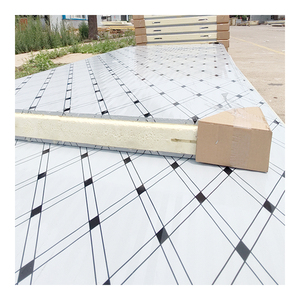 Phòng lạnh cách nhiệt trang trí đúc sẵn bên ngoài kim loại siding tường Panel Pur/PU bọt cách điện Tường Bánh Sandwich - Product Image 3