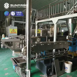 SunPring Tvp Food Processing Machines Texturized Vegetable Protein Extrusion Extruder Soy Texture Protein