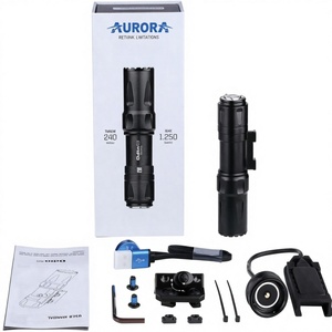 Linterna Táctica LED AURORA Odin Mini <span class=keywords><strong>de</strong></span> 1250 Lúmenes, Ultracompacta, Recargable, con Montaje Mlok, Alcance <span class=keywords><strong>de</strong></span> Haz <span class=keywords><strong>de</strong></span> 240 m, Carga Magnética - Product Image 3