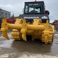 Expédition rapide, 95% neuf, faible coût d'entretien, moteur d'origine, bulldozer sur chenilles d'occasion fiable pour la construction routière