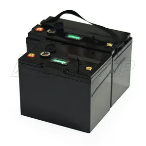 Delong Nhà Máy Có Thể Sạc Lại 12.8V 100Ah LiFePO4 Battery Pack 12V Cho Panel Năng Lượng Mặt Trời Ánh Sáng Đường Phố