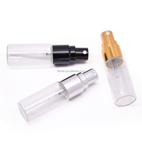 Nouveau produit Lechan : Flacon vaporisateur de parfum 5 ml en verre avec capuchon pulvérisateur en aluminium pour cosmétiques