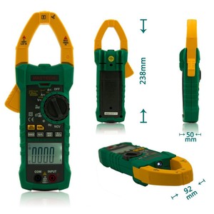 MASTECH MS2115A AC Current 1000A True RMS 1000V DC/AC Voltage Class 1.0 Accuracy MS2115A Digital <b>Clamp</b> Meter - Product Image 3
