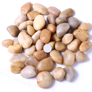 بيع مباشر من المصنع ألوان مختلفة الأحجام العادية الحصى المصقول الحصى تلميع الحصى للمناظر الطبيعية الحوض - Product Image 3