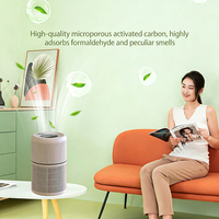 Purificateur d'air intelligent pour animaux domestiques, purificateur d'air domestique intelligent pour la maison, meilleur purificateur d'air portable intelligent avec filtre HEPA, filtres HEPA pour la maison