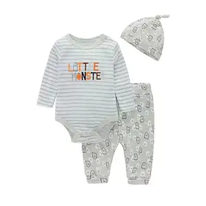 2022 Autumn Cotton Baby Onesie Set For 0-1 Year Olds, Unisex Triangular Romper Style