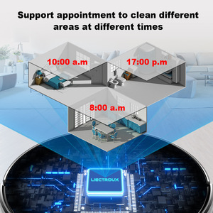 Robot Aspirador LDS con Navegación Láser, 3200mAh, 140min de Autonomía, Sensor de Mapeo, Control Electrónico por Aplicación, Compatible con Alexa, para Pisos Duros - Product Image 6