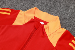 Chaqueta Deportiva de Manga Corta con Cierre Completo, de Secado Rápido, para Otoño/Invierno, Traje de Entrenamiento, Ropa de Fútbol para la Competencia de Clubes Europeos 24/25 Múnich - Product Image 4