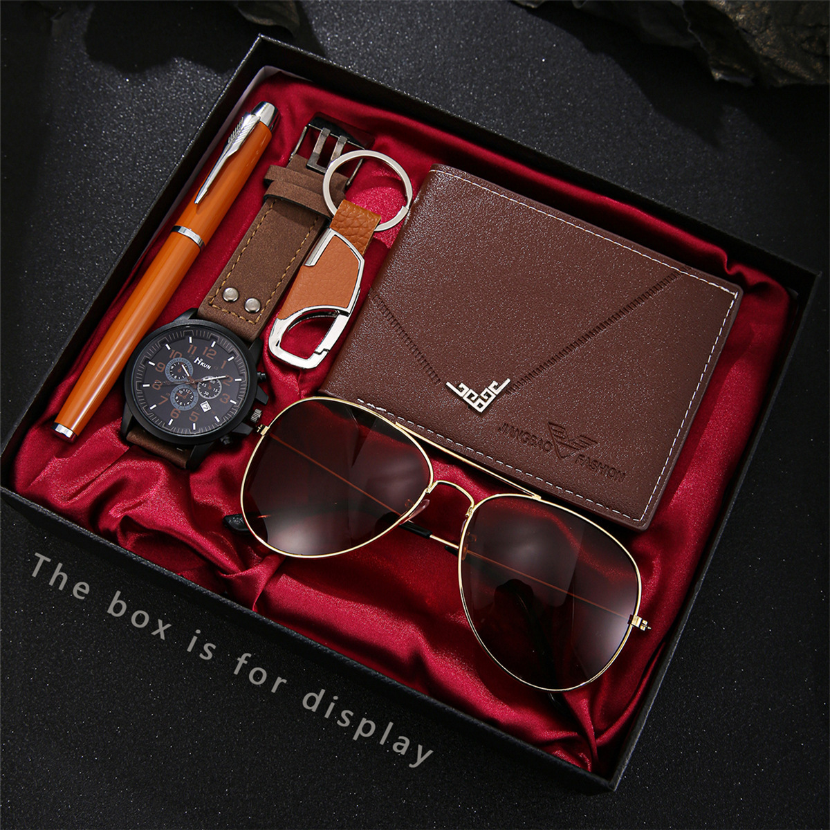 (watch+wallet+keychain+Sunglasses)