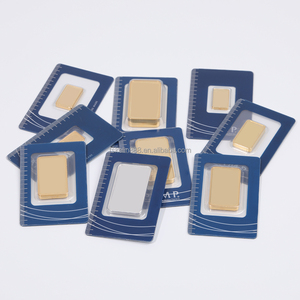Venta al por Mayor <span class=keywords><strong>de</strong></span> Fábrica, Se Acepta Diseño Personalizado Gratuito, Lingote <span class=keywords><strong>de</strong></span> <span class=keywords><strong>Oro</strong></span> No Magnético <span class=keywords><strong>de</strong></span> 1 Gramo a 1 <span class=keywords><strong>Kilo</strong></span>, Barra Chapada en <span class=keywords><strong>Oro</strong></span> - Product Image 1