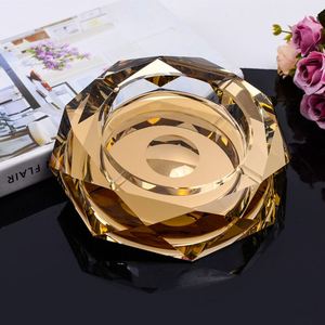 Promotion Custom Logo Luxury Crystal Ashtray Creative <b>Large</b> Ornament Special Offer Ideal Gift for Smokers - Product Image 3