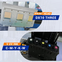 Mesin cetak dinding ramah lingkungan pencetak Inkjet dinding vertikal 3D mesin cetak dinding Digital cerdas UV