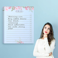 Bloc de Notas de Papel Personalizable con Aroma a Flores Coloridas, Autoadhesivo, con Líneas Horizontales, Corte Personalizado, Multiusos, Impresión Offset CMYK