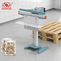 Machine de scellage de films plastiques semi-automatique électrique haute puissance KS-F350 pour l'emballage de boissons et d'aliments, facile à utiliser, 110V/220V