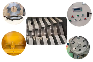 Máquina automática de reciclaje de neumáticos de alta calidad con componentes de núcleo de rodamiento Motor de 380V para producir polvo de goma - Product Image 5