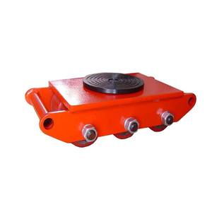 औद्योगिक उपयोग के लिए नए 6 टन pu/स्टील व्हील भारी शुल्क कार्गो ट्रॉली - Product Image 1